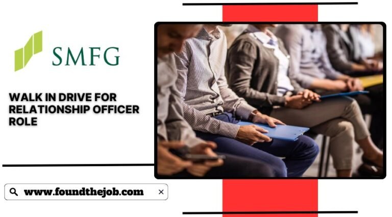 Smfg Address SMFG India Credit Walkin for Graduates | 0 – 2 yrs |Relationship ...