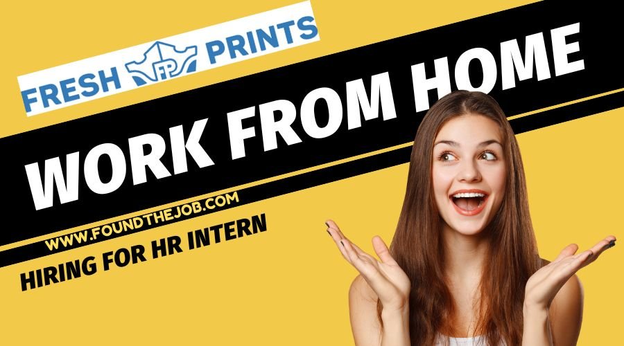 Fresh Prints Work From Home