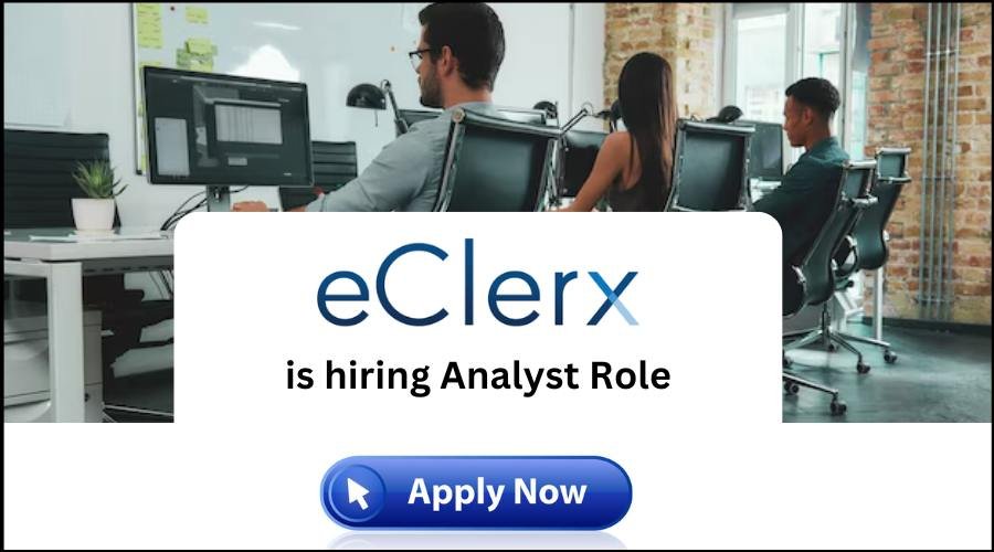 eClerx is now hiring for Analyst