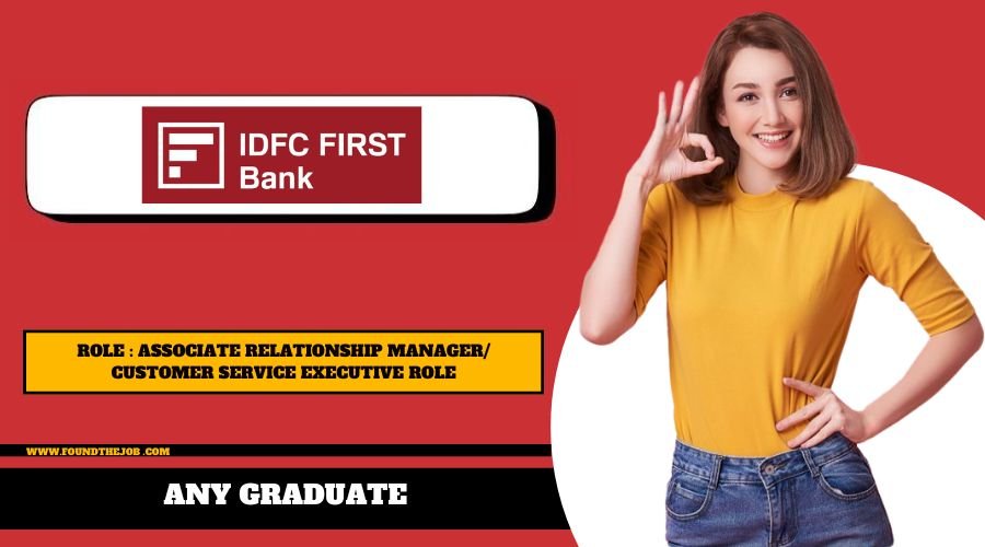 Idfc First Bank Off Campus 2024