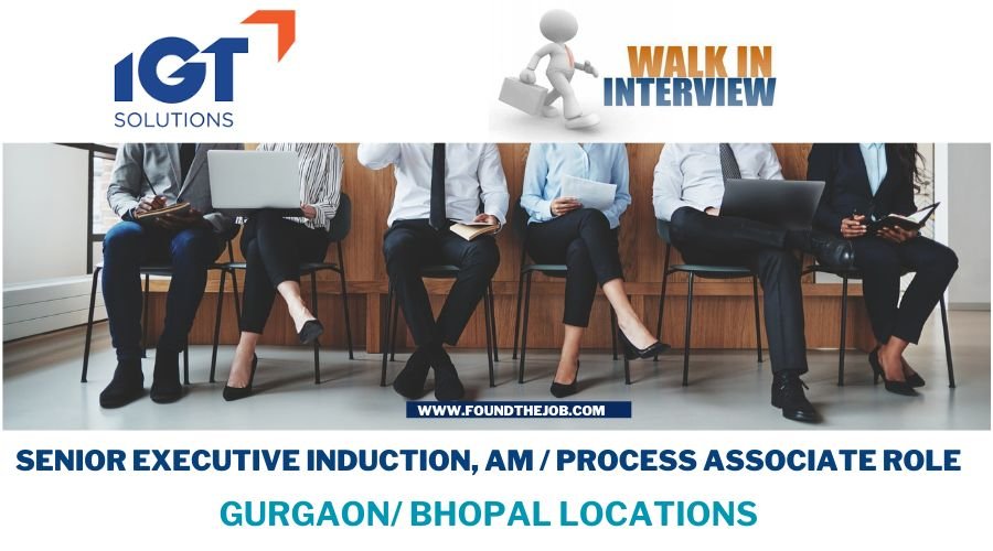 IGT solutions Walk-in-Interview