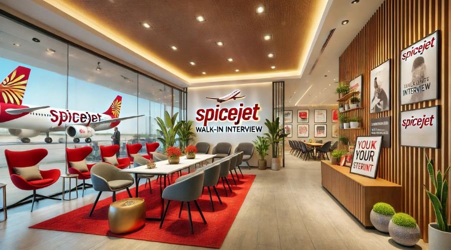 Spicejet walk-in interview Drive